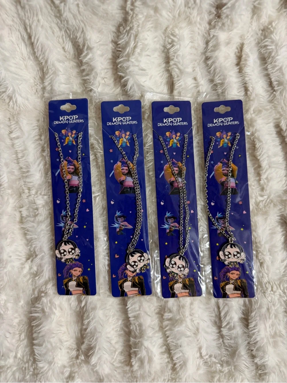 💜 KPop Demon Hunters 12 Pack Necklace Bundle | Rumi, Mira & Zoey | New 💜